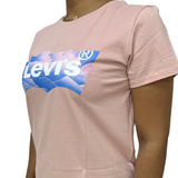 T-Shirt Levi's Feminina Rose logo Nuvem