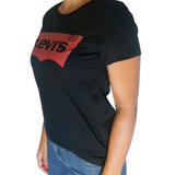 T-Shirt Levi's Preta Logo Batwing Red - Etiqueta CE