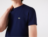 Camiseta Lacoste Algodão Pima Azul Marinho (TH6) (cod 1076 C) cod 4150 X)