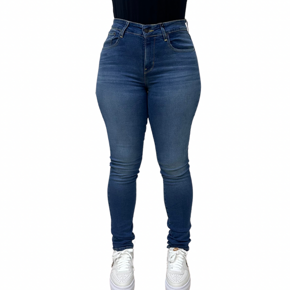 Calça Feminina Levi's Jeans 721 Modelagem High- Rise  Skinny