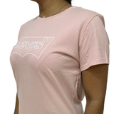 T-Shirt Levi's Institucional Logo Morcego Rose