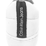 Tenis Masculino Cano Baixo em Couro Calvin Klein - Etiqueta CE