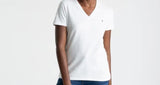 T-Shirt Tommy Hilfiger casual de gola C e gola V. - Etiqueta CE