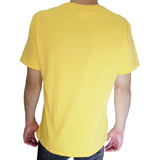 Camiseta Tommy Hilfiger Básica Amarela - Etiqueta CE