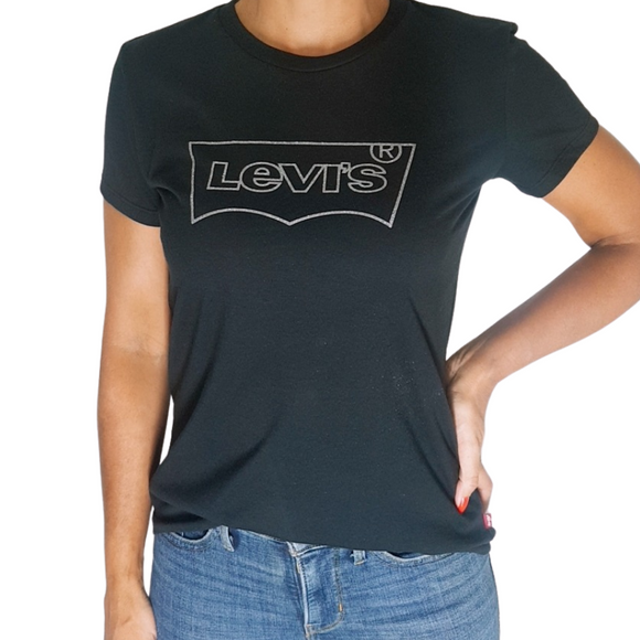 T-Shirt Levi's The Perfect Glitter - Etiqueta CE