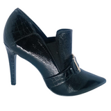 Sapato Feminino Jorge Bischoff Verniz Black Fivela - Etiqueta CE