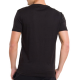 Calvin Klein Pack 2 Camisetas Masculinas Black & White Gola V - Etiqueta CE