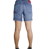 Short Jeans Ellus High Confort Classic Preppy Com Cordão - Etiqueta CE