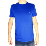Camiseta Lacoste Algodão Pima Navy Blue (XOU) - Etiqueta CE